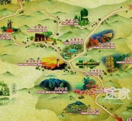 邳州景点地图(长沙景点地图)